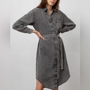 NWOT Rails Ames Grey Denim Dress XL